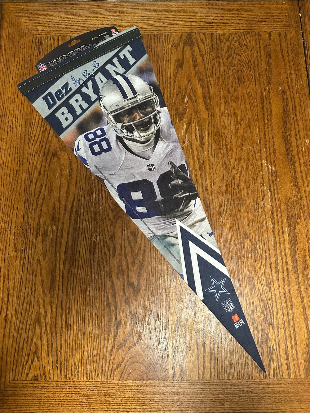 Dez Bryant Dallas Cowboys WinCraft "Roll It & Go" Premium Player Felt Pennant